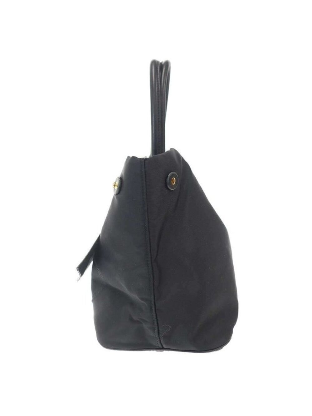 Prada Leather Ribbon Nylon 2-Way Tote Black - Picture 3 of 9